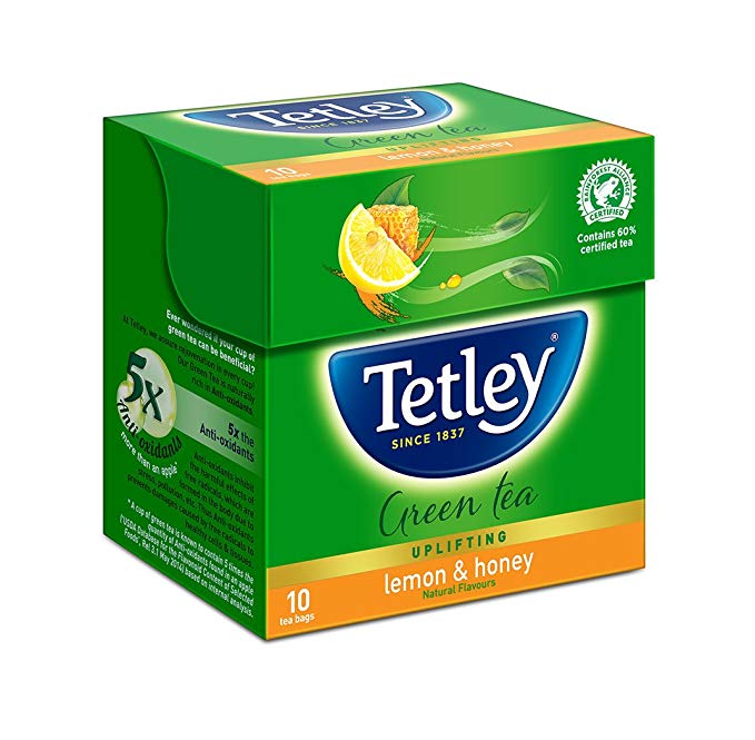 Tetley- uplifting Lemon and Honey