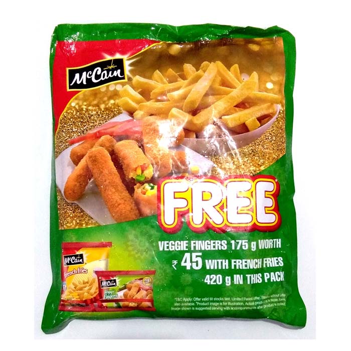 McCain french fries offer pack