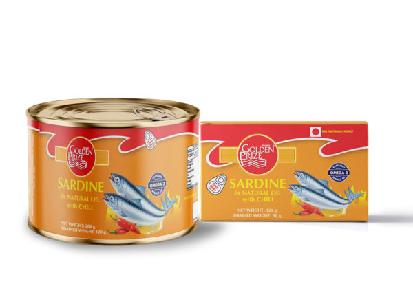 Sardine in Natural Oil with chili