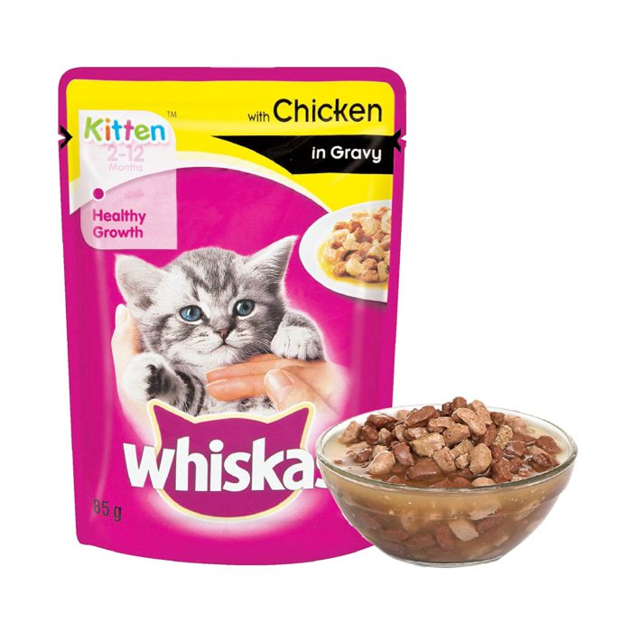 Kitten chicken in Gravy